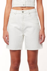 Abrand Carrie Shorts - White Light